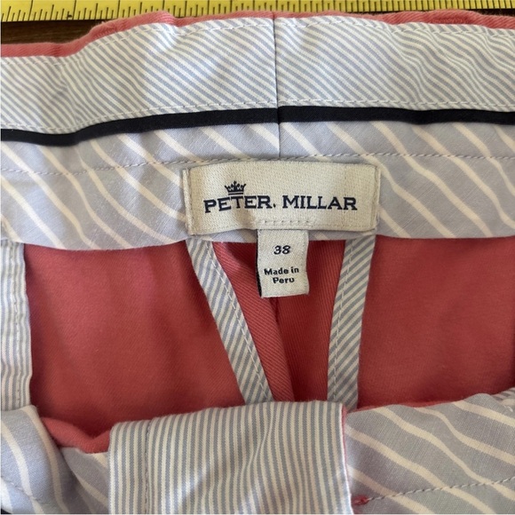 Peter Millar Shorts Size 38 Men's Golf Casual Pima Cotton Stretch Comfort 8” - Picture 4 of 8